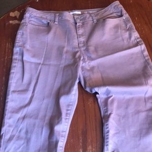 Lauren Conrad blush colored skinny pants